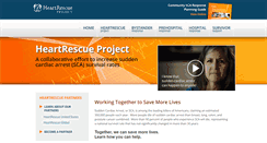 Desktop Screenshot of heartrescueproject.com